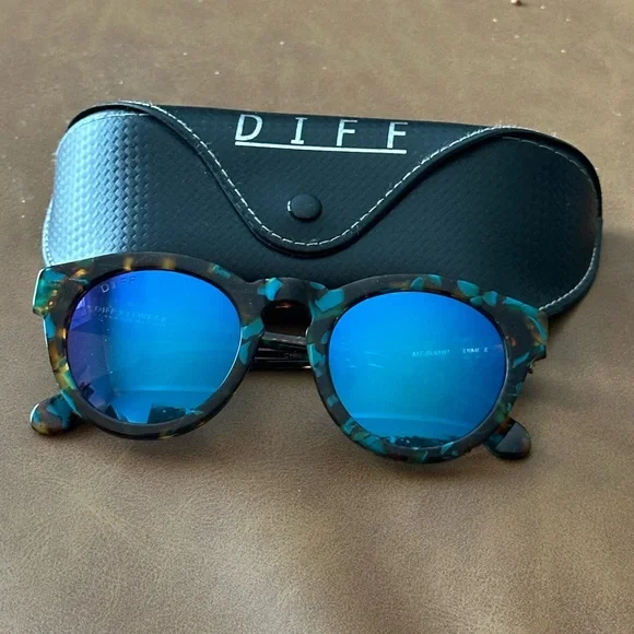 Diff Eyewear | Accessories | Diff Eyewear Blue And Tortoise 